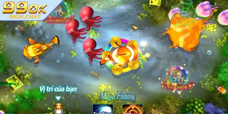 Vương Gia Đánh Cá 99OK - Tìm Hiểu Trò Chơi Đánh Cá Hấp Dẫn 3 Cách chơi vương gia đánh cá tại 99OK